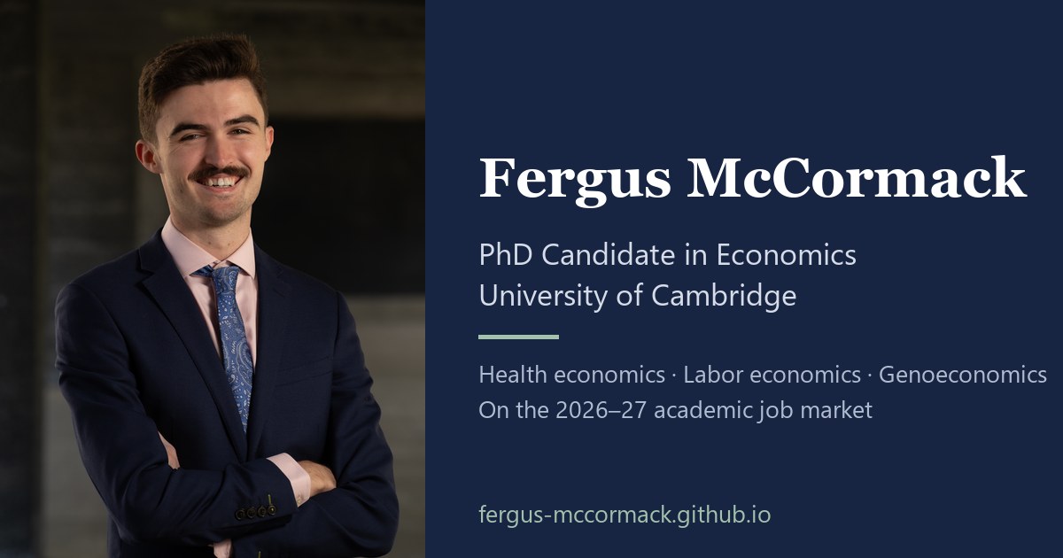 Curriculum Vitae | Fergus McCormack